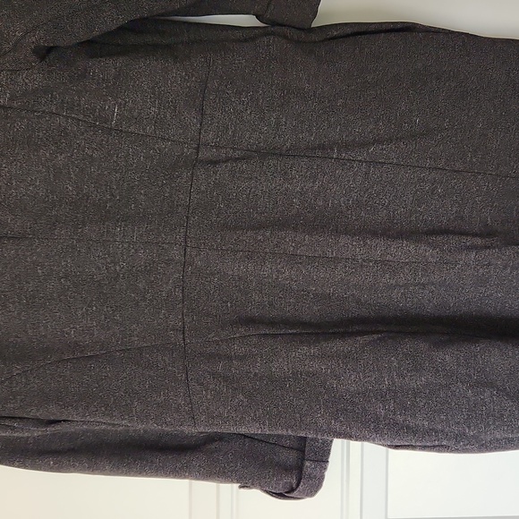 Knee Length Le Chateau Blazer in Heathered Black Sz M - Picture 6 of 7